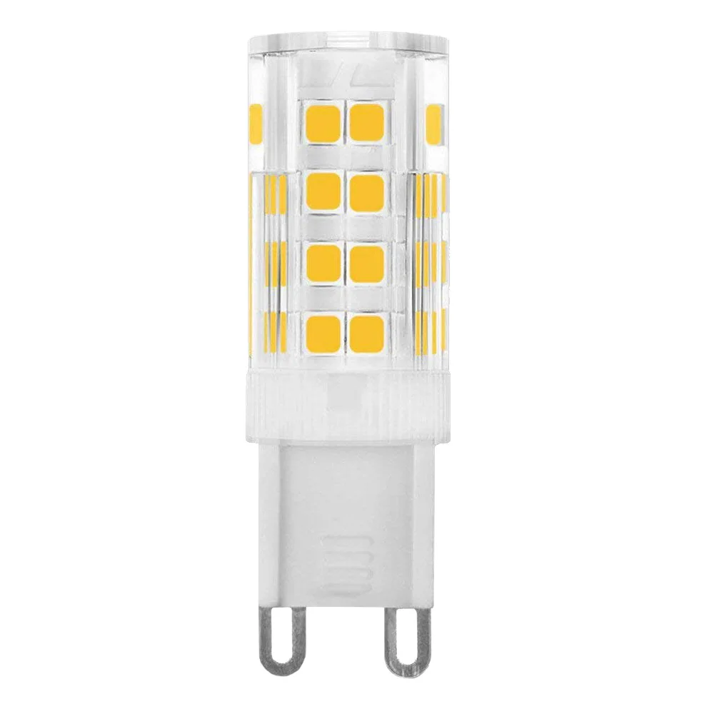 

G9 LED Bulbs 5W,20W Halogen Bulbs Equivalent,Flicker Free,Warm White 3000K,AC220-240V,Non Dimmable,Energy Saving Light Bulbs