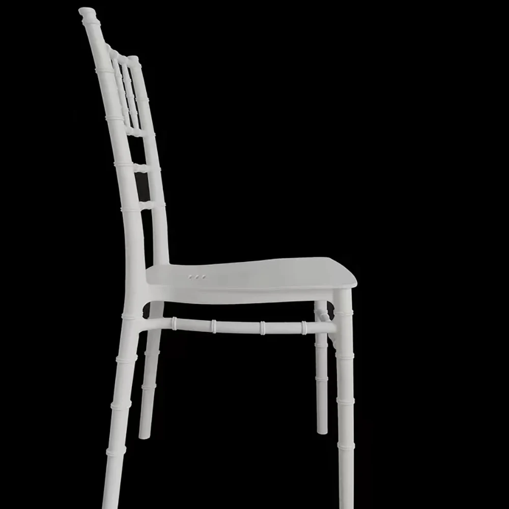Пластмассовая Смола Белый Стул Chiavari Buy стулья Tiffany