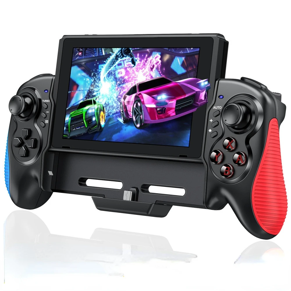 

Для контроллера Nintendo, ручной двойной мотор, вибрация, встроенный 6-осевой гироскоп, джойстик для Nintendo Switch, аксессуары, новинка