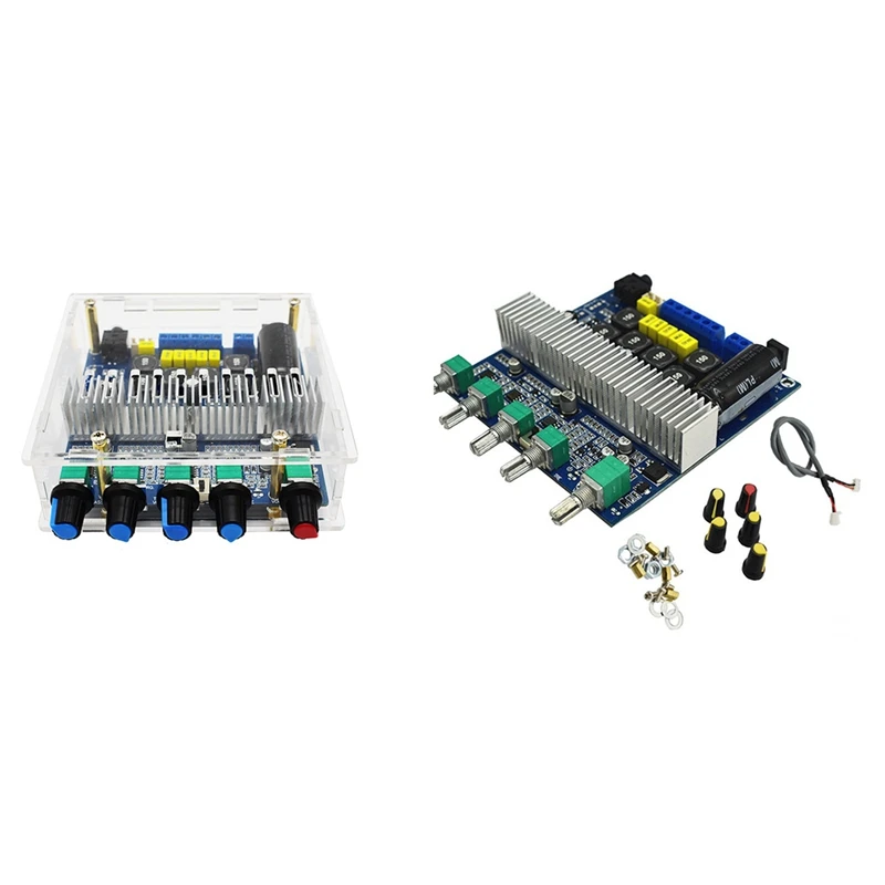 

TPA3116D2 Bluetooth 5.0 2.1 Channel Channel Subwoofer Amplifier Board High Power 2X50W+100W Bass AMP, Amplifier Board
