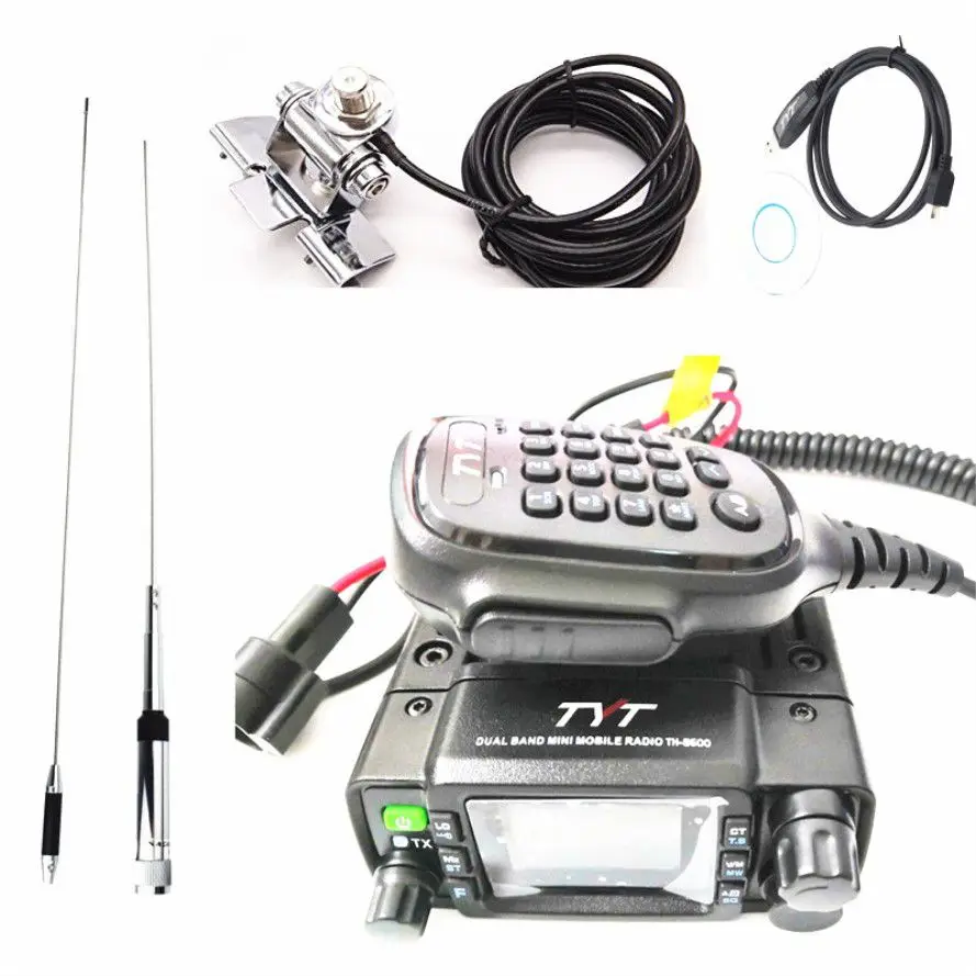 

TYT TH 8600 Mini Dual Band IP67 водонепроницаемый мобильный трансивер VHF 136 174 МГц UHF 400 480 МГц любительский автомобильный радиоприемник HAM Mobile Radio