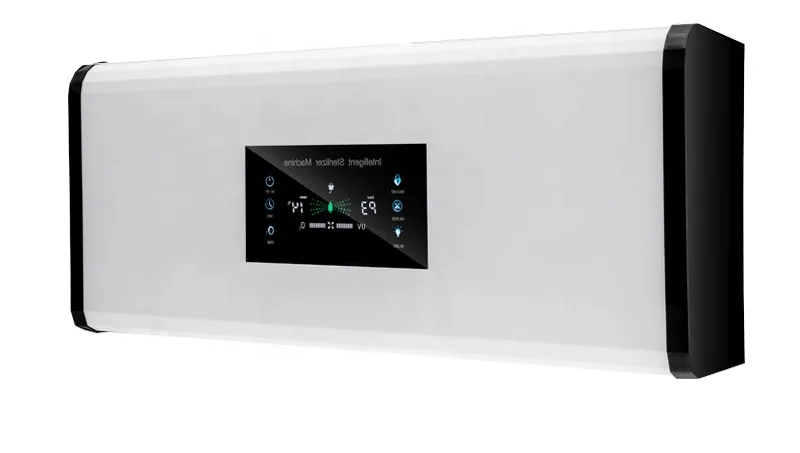

500mg/h Wall Mounted Disinfection UV Ozone Air Sterilizer Purifier with Negative Ions to Inactivate Virus generador de ozono