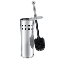 toilet brush and holder 304 bamboo charcoal stainless steel toilet brush for bathroom storage and organization space saving