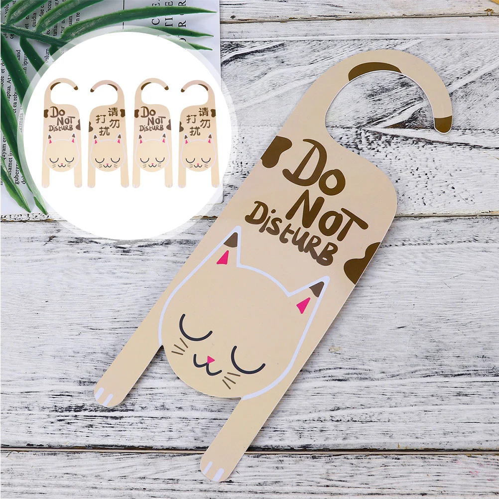 

Sign Hotel Hanger Office Bedroom Holder Cardstockletterspink Cute Bulkgaming Cleaning Doorknob Hanging Funny Accessory Pvc Knob