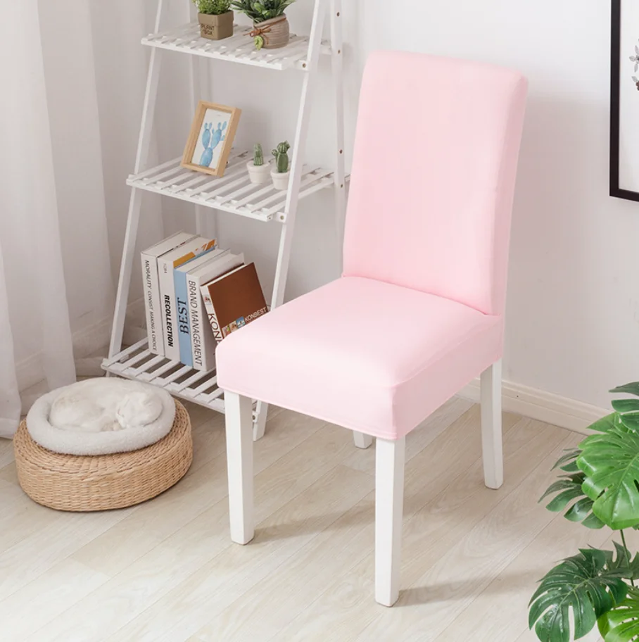 10 шт. полиэластичный обеденный чехол на стул из лайкры для дома отеля свадьбы