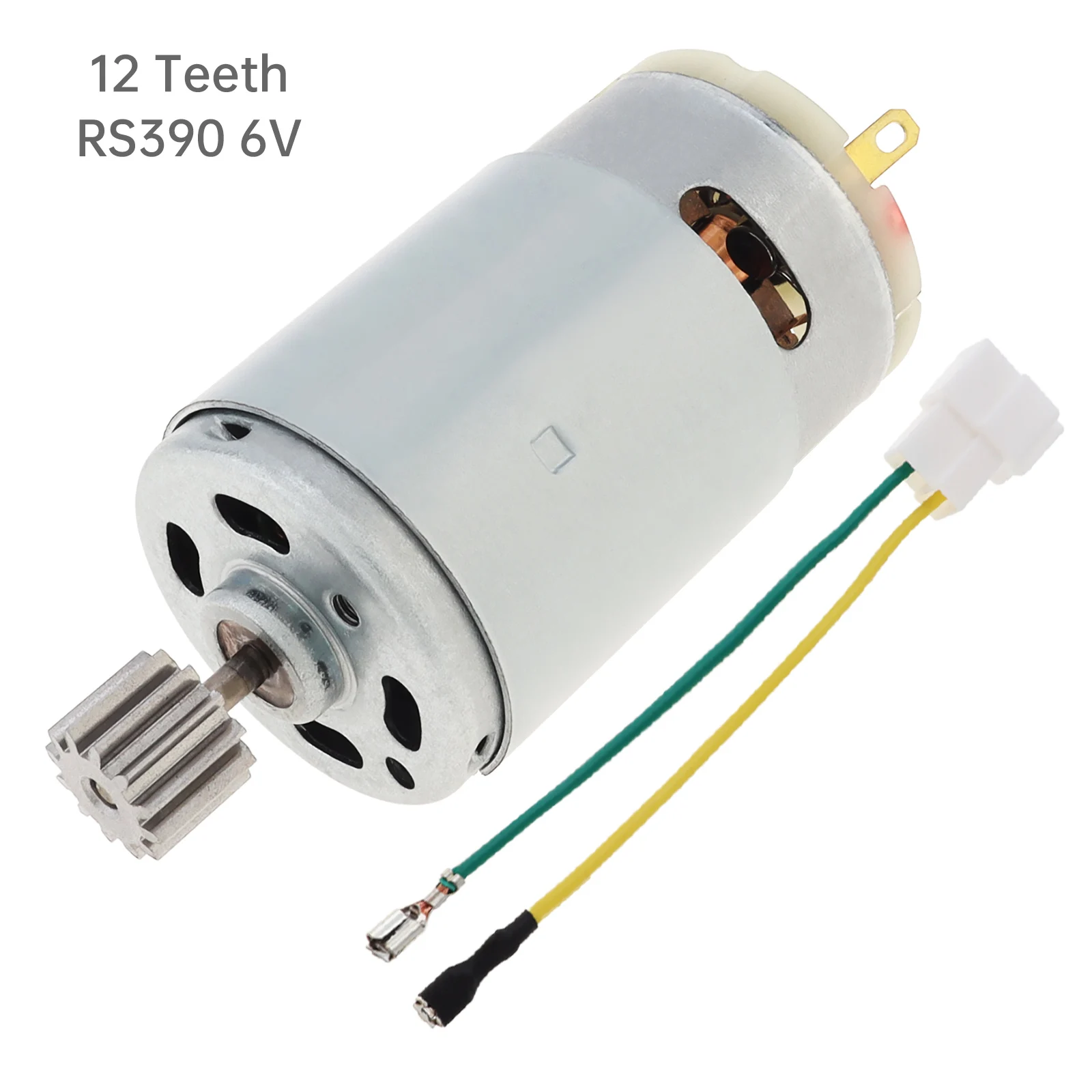 R390 12 зубьев 6 В двигатель постоянного тока 12000-20000 об/мин детский игрушечный
