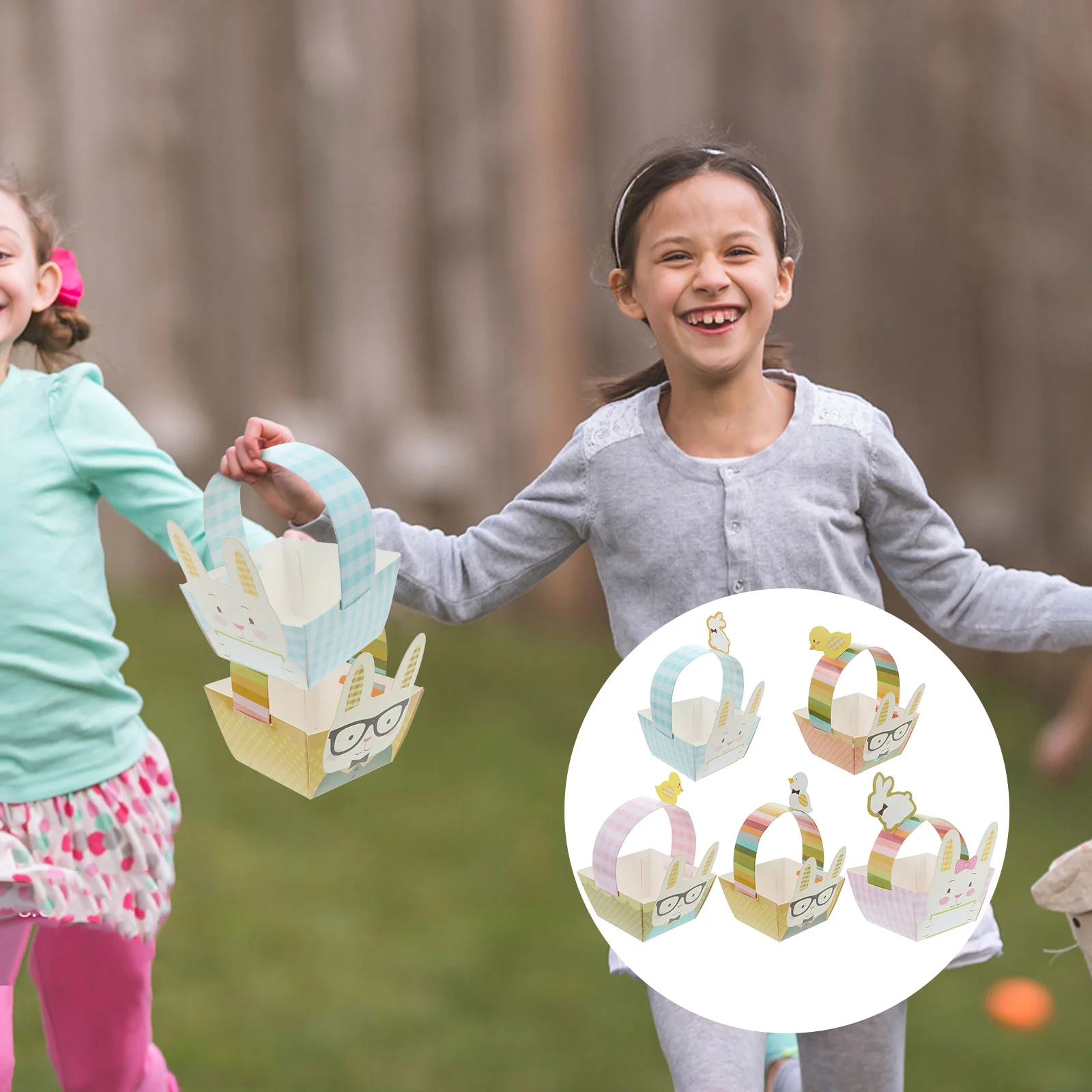 

5Pcs Boxes Festival Gift Storage Boxes Portable Party Boxes Storage Boxes for Gift Storage Children