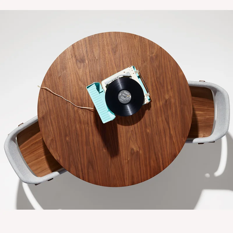 Простой домашний обеденный стол из ореха Западное искусство