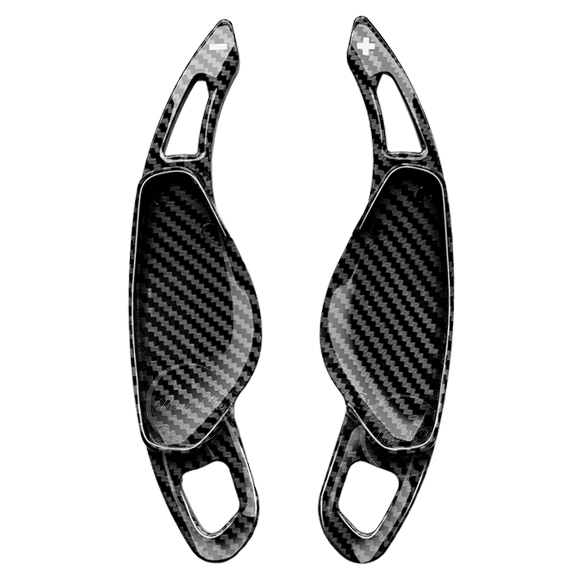 

Для Range Rover Sport Vogue Discovery 2010-2022 весла переключения передач имитация углеродного волокна рулевое колесо переключения передач Стайлинг автомобиля