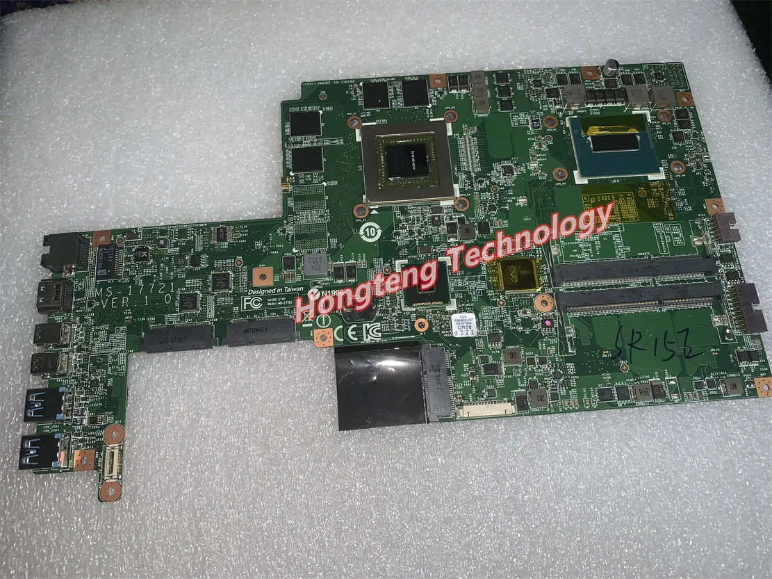 

Used MS-17721 FOR MSI GS70 MS-1772 Laptop Motherboard 860M/2GB AND I7-4700HQ TESED OK