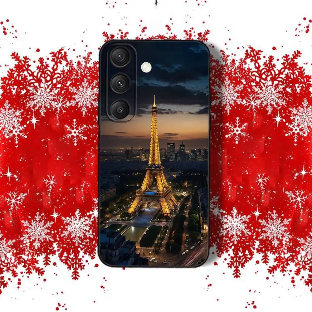 Фото Чехол для телефона P-Paris E-Eiffel Art TowerS для Samsung S22, S24, S20, S25, S23, S30, S21, Ultra, Plus, Fe, Lite 4G, 5G, черный мягкий чехол №3