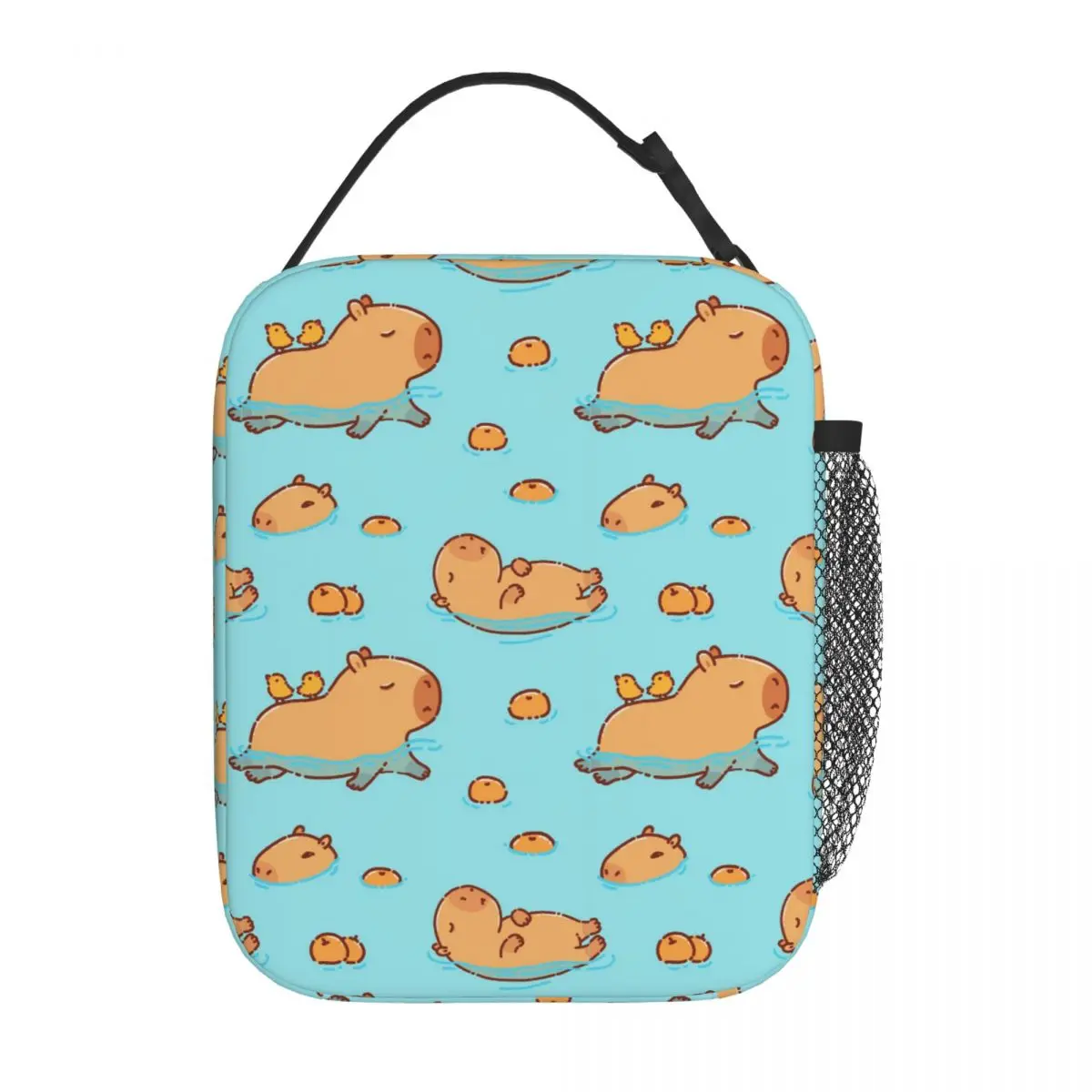 

Милый Ланч-бокс с капибарой для плавания, милый Ланч-бокс с изоляцией, школьный Ланч-бокс, портативный Повседневный охлаждающий термальный Ланч-бокс