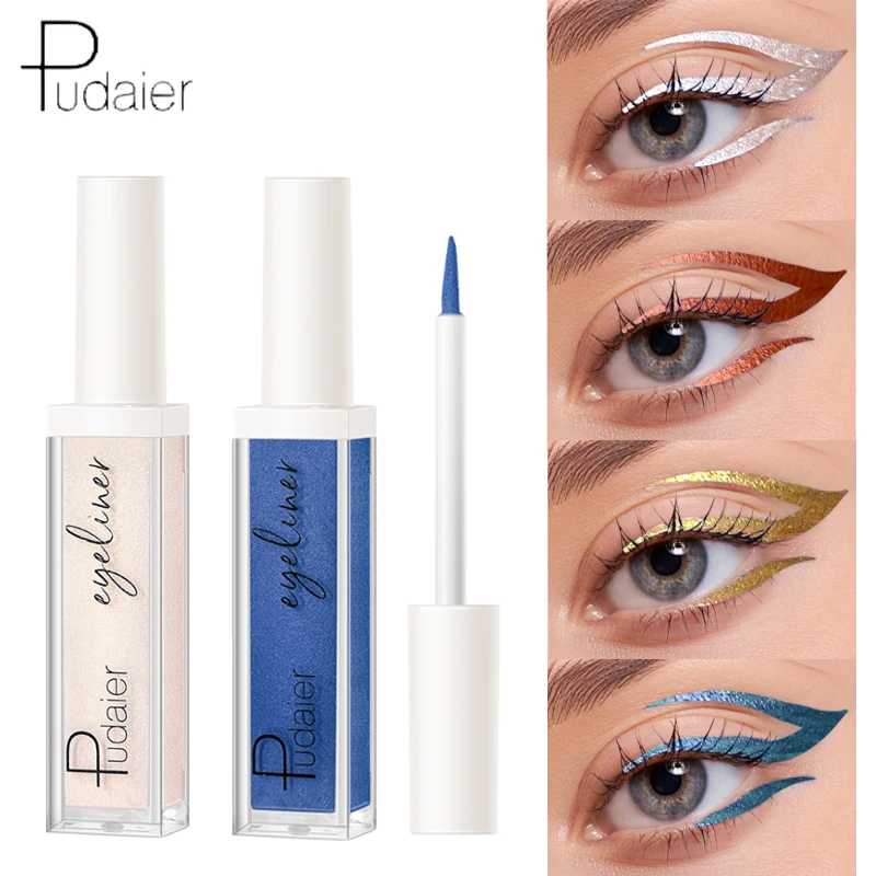 

12Color Chameleon Liquid Eyeliner Waterproof Long Lasting Diamond Glitter Metallic Shiny Eyeshadow for Festival Makeup Cosmetics