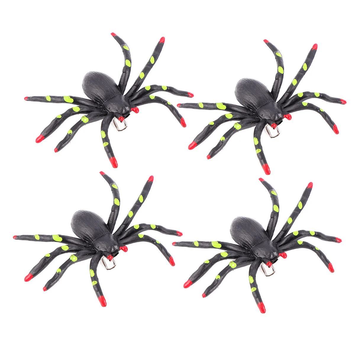 

4 Pcs Spider Hairpin Barrettes Halloween Clip Headdress Clips Kids Prop Headbands