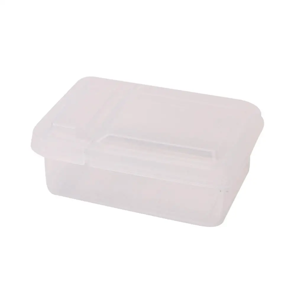 Прозрачный флип-бокс для хранения маленьких карт прозрачный защитный чехол