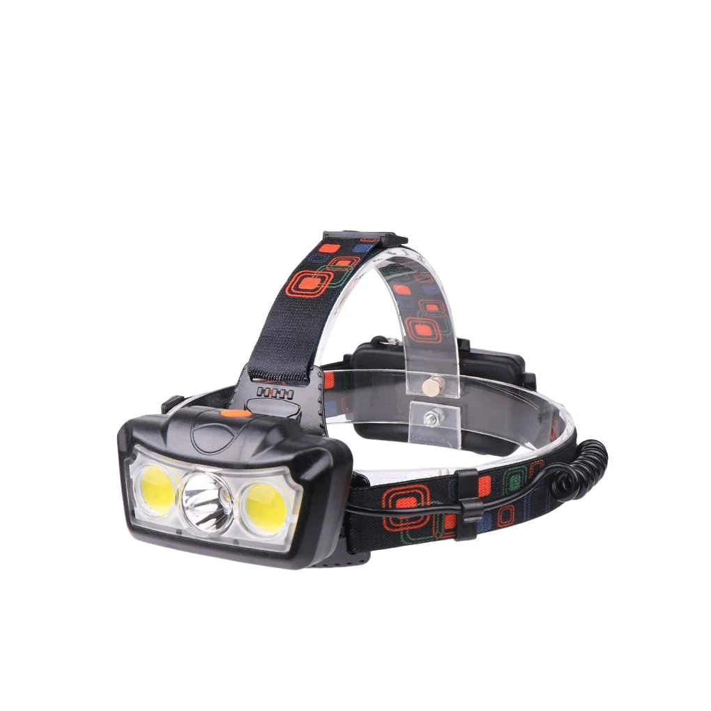 

Налобный фонарь, перезаряжаемый Регулируемый налобный фонарь, налобный фонарь, ночная Предупредительная головная повязсветильник для рыб...