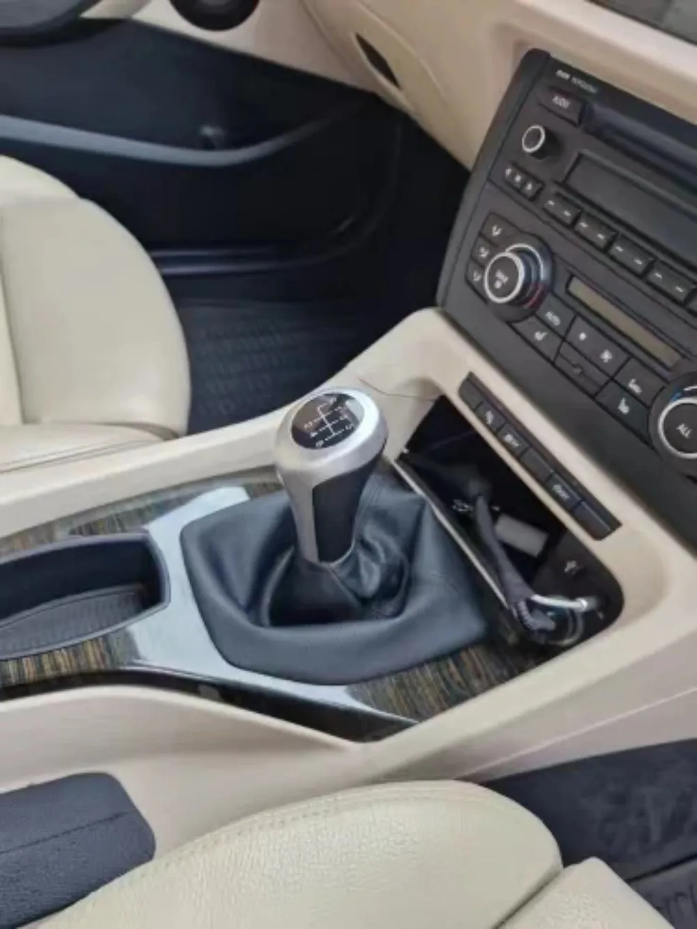 Ручка переключения передач для BMW E90 E91 E92 E46 E53 E60 E61 E63 E65 E81 E82 E83 E84 E87 X1 X3 X5 1356Series POMO