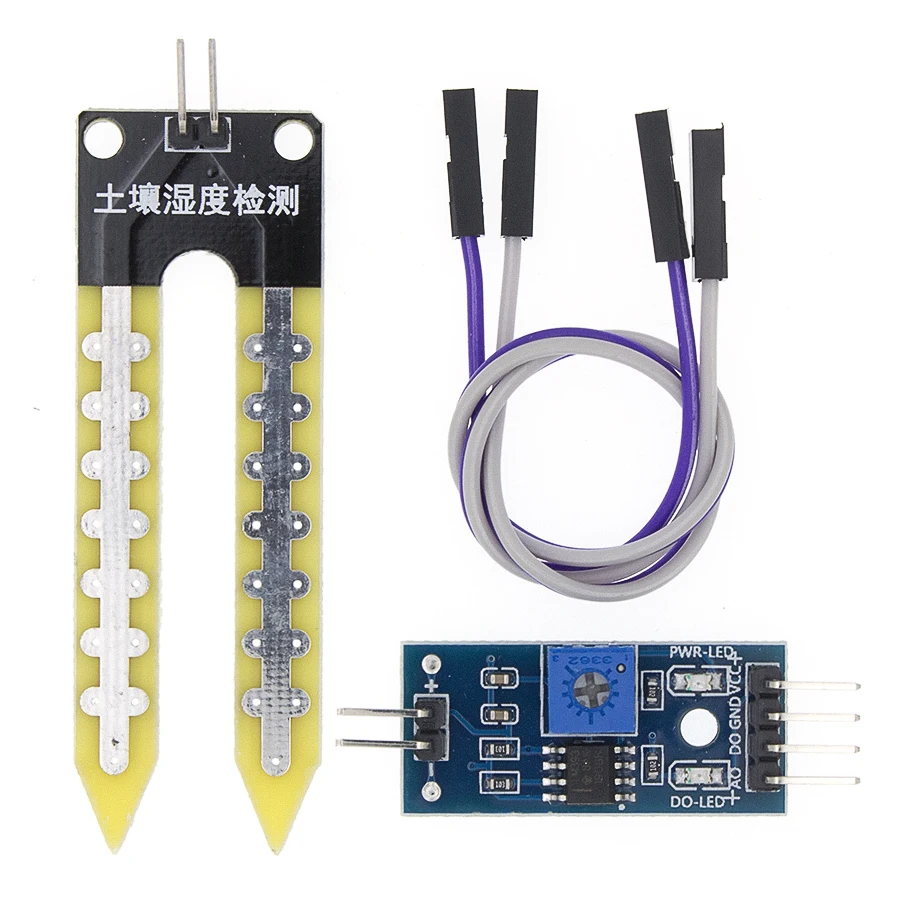 

LM393 Soil Moisture Hygrometer Detection Humidity Sensor Module Development Board DIY Robot Smart Car for arduino