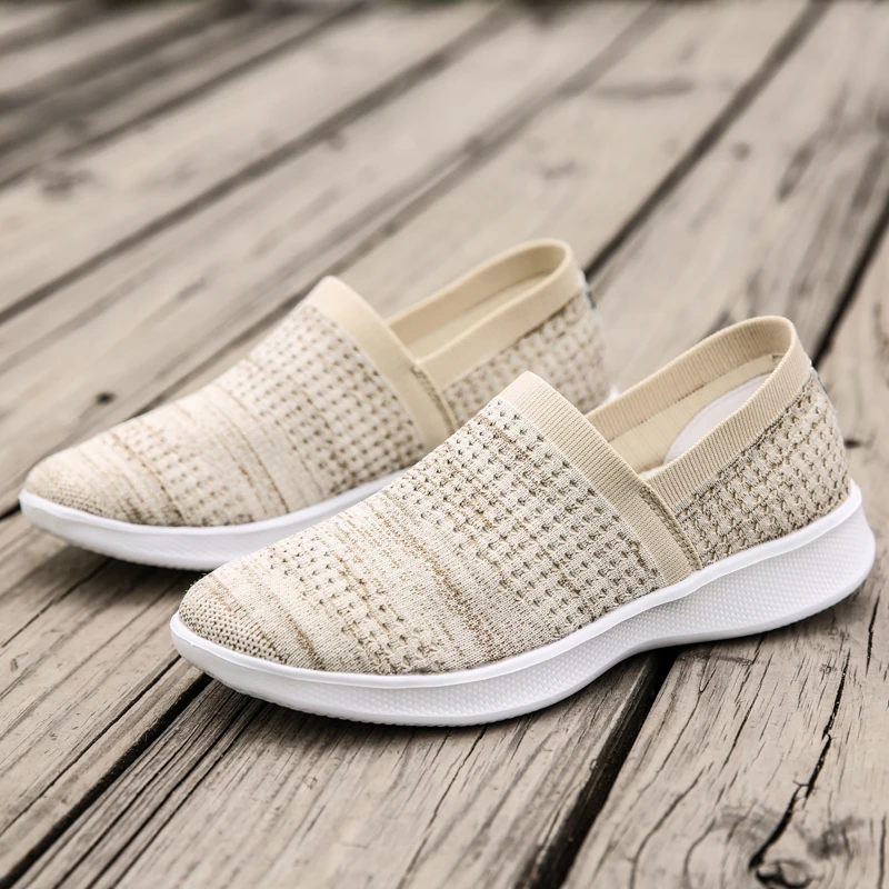 

Женские сетчатые туфли WHNB, Повседневная дышащая обувь на платформе, легкие мягкие, для прогулок