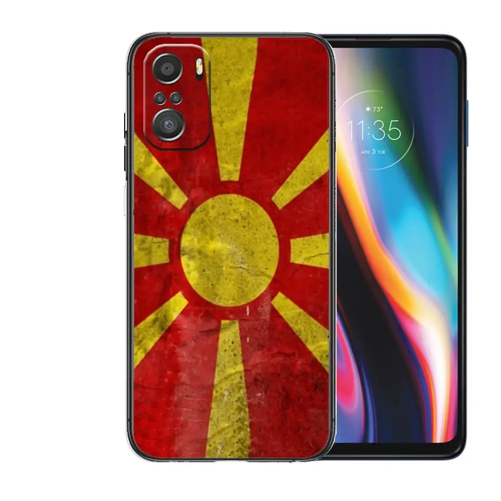 Фото Чехол для телефона с флагом Македонии для xiaomi mi 11 Lite pro Ultra 10s 9 8 MIX 4 FOLD 10T №5