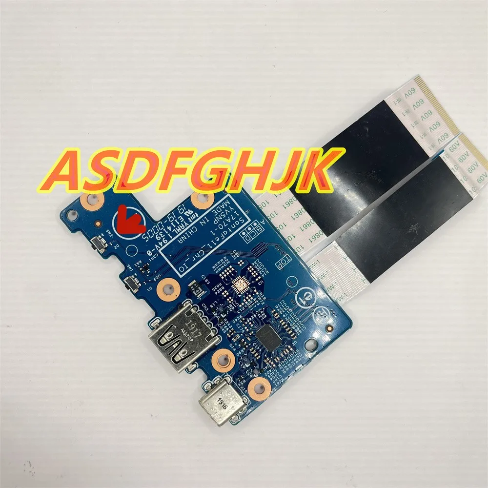 

original yv5np For Dell Chromebook 5190 2-in-1 I/O USB Daughterboard with cable test ok