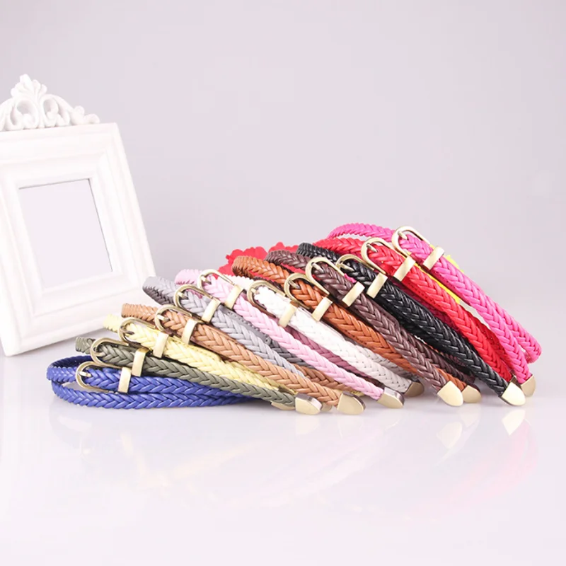 

New handmade woven belt for women's decorative belt