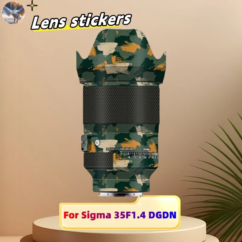 Для Sigma 35F1.4 DGDN наклейки на объективы износостойкая защитная пленка с точным