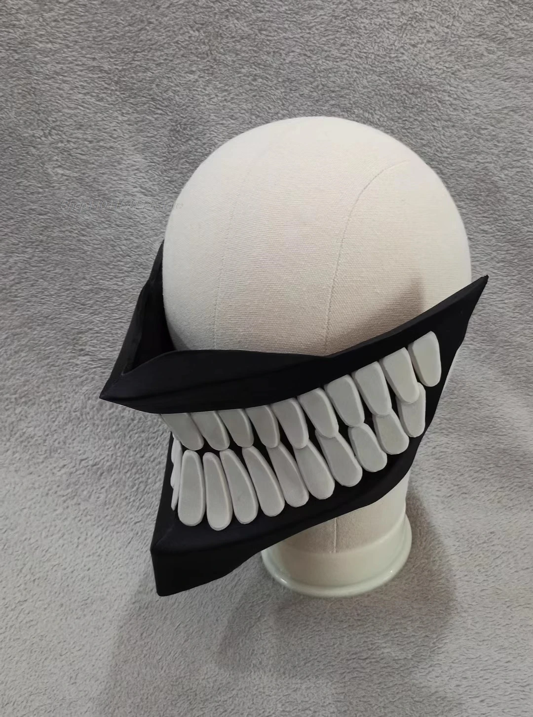 Dandadan Okarun Ken Takakura Cosplay Costume Wig Mask Turbo Granny Powers Black Collar Uniform Curly Short Hair Halloween Suit