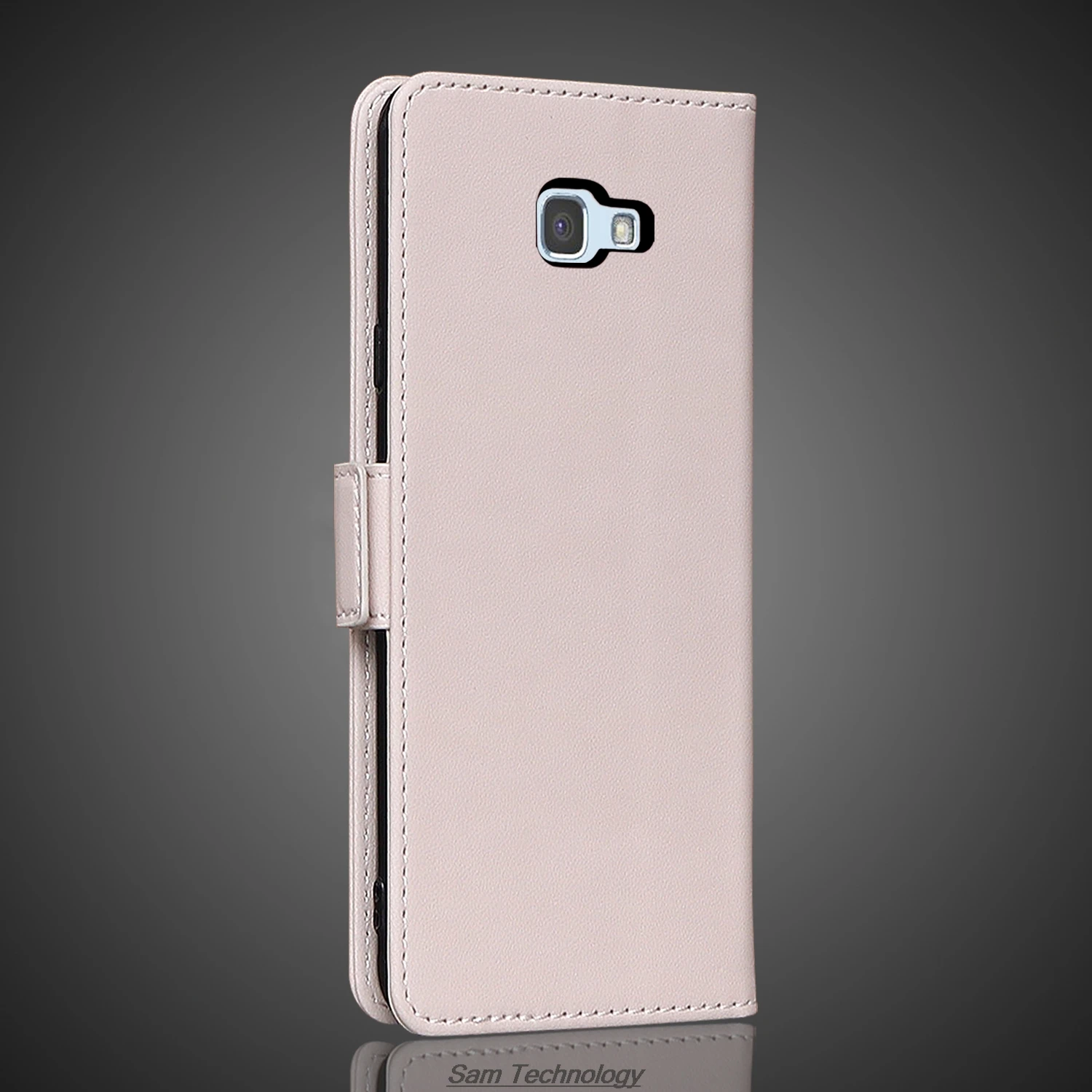 Кожаный чехол с магнитной пряжкой для Samsung Galaxy A7 2017 A720F кошелек RFID-блокировкой