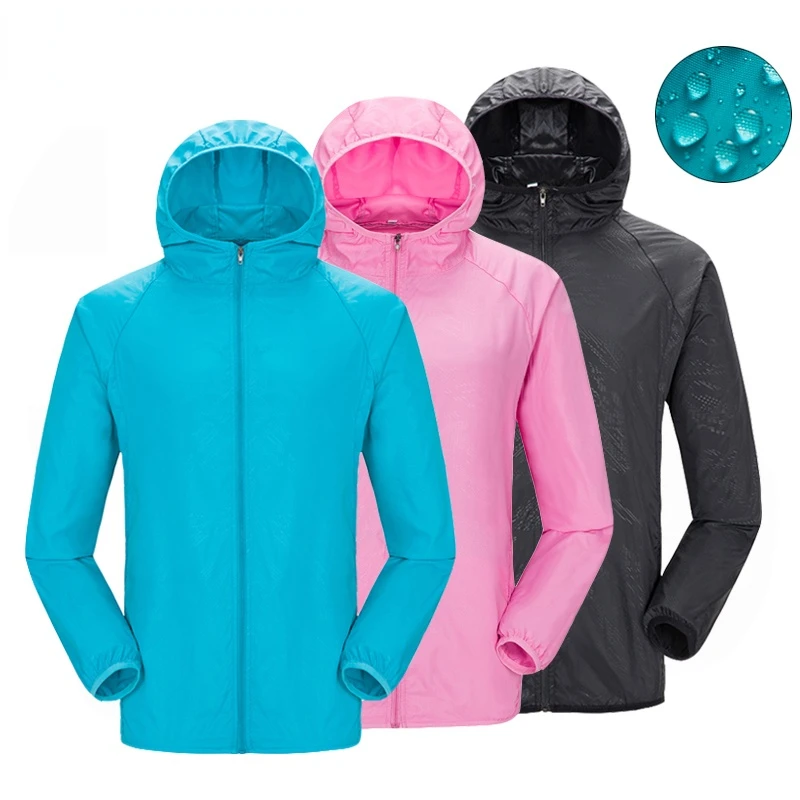 

S-4XL Neutral Sun Protection Mountaineering Jacket Waterproof Hunting Fishing Suit Anti-ultraviolet Outer Jacket Skin Clothing