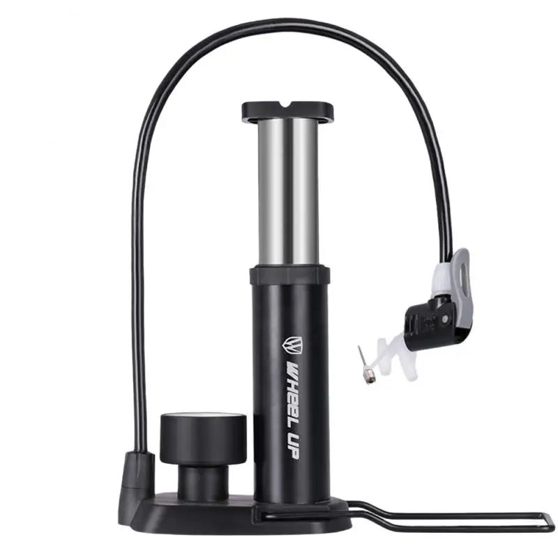 

Wheel Up Bicycle Pum Foot Type Inflator Mountain Bike Electric Bicycle Pedal Barometer Basketball Tire Pump Football Inflation