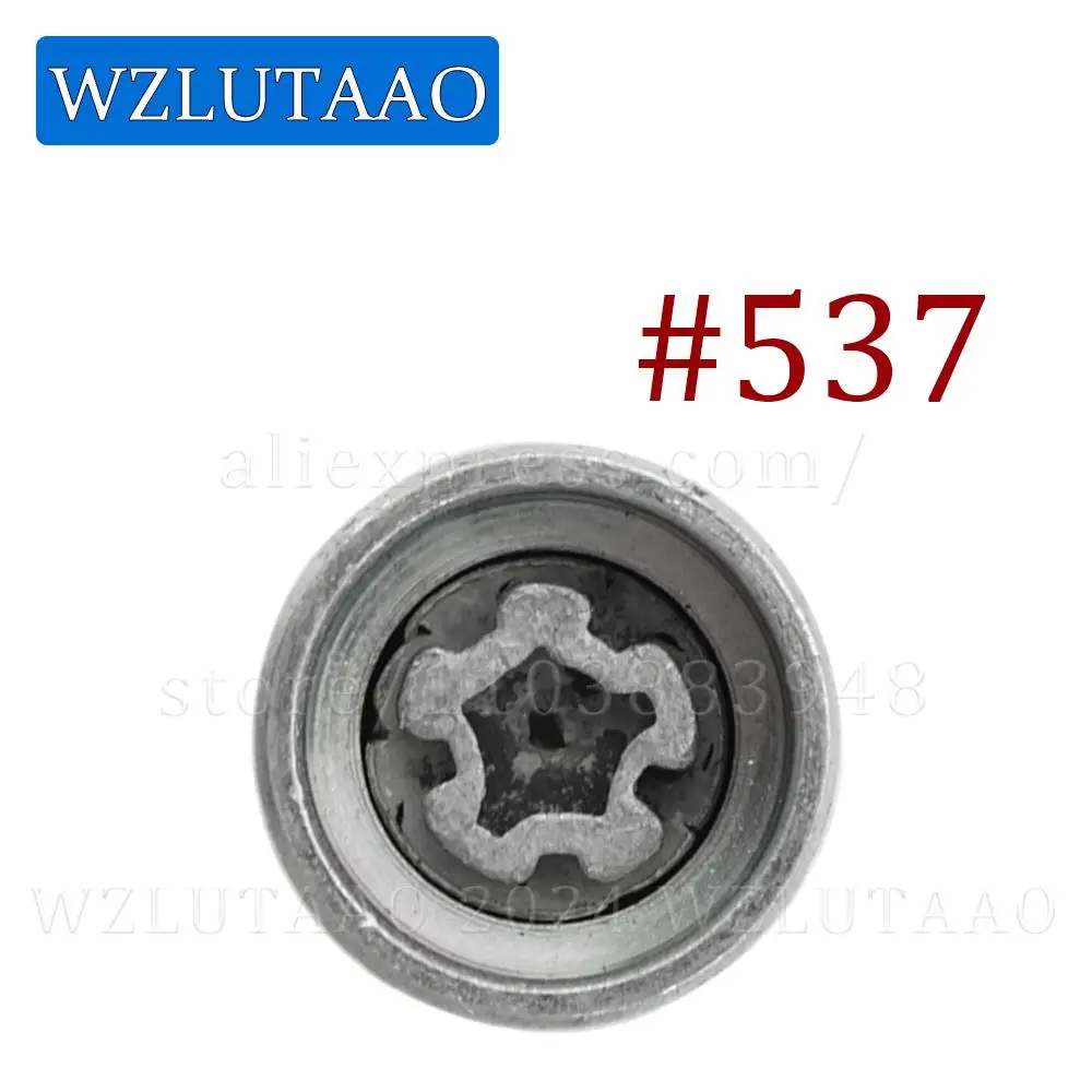 1шт. # 531- # 540 противоугонный винт для автомобильных шин, инструмент для снятия гнезда, рукав для ключа для VW Touareg Sharan Beetle Phaeton Tiguan CC Scirocco