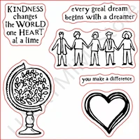 world peace metal cutting dies and clear stamps for diy love scrapbooking paper card decoration embossing craft 2022 new arrival