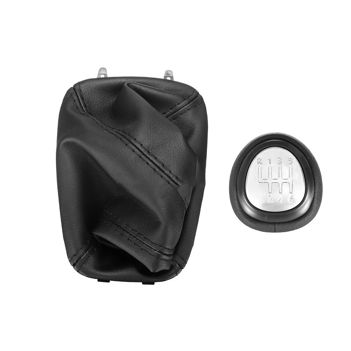 6-скоростная ручка переключения передач кожаный рычаг для SAAB 93 9-3 SS 2003-2012 Стайлинг