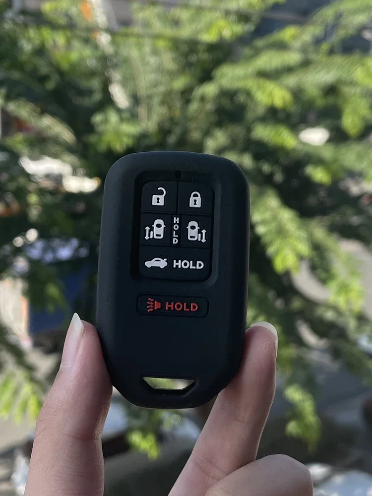 Xinyuexin силиконовый чехол для автомобильного ключа FOB Honda AOdyssey Freed Elysion MPV куртка с