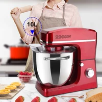 2200W Mute Electric Stand Food Mixer Kitchen Food Stainless Blender Cream Egg Whisk Automatic Cream Dough Hook Food Blender