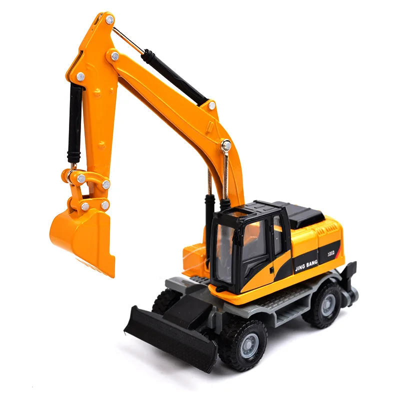Высококачественная Инженерная модель экскаватора из сплава 1:60 игрушечные