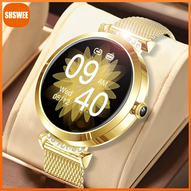 

Smart Watch Women Lovely Bracelet Heart Rate Monitor Sleep Monitoring Smartwatch Ladies Connect IOS Android For Xiaomi Huawei