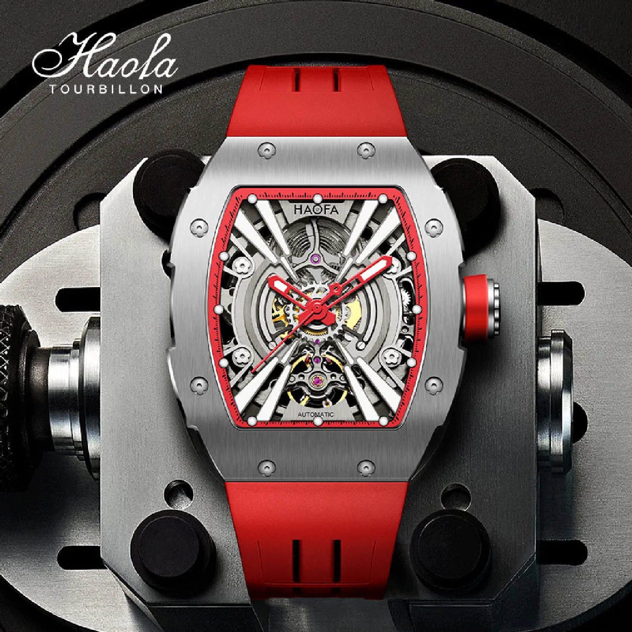 

Haofa Automatic Watch Mens Man Sapphire Mechanical Stainless Steel Case Automatic Watch For Men Luxury 2023 Water Resistant 30M