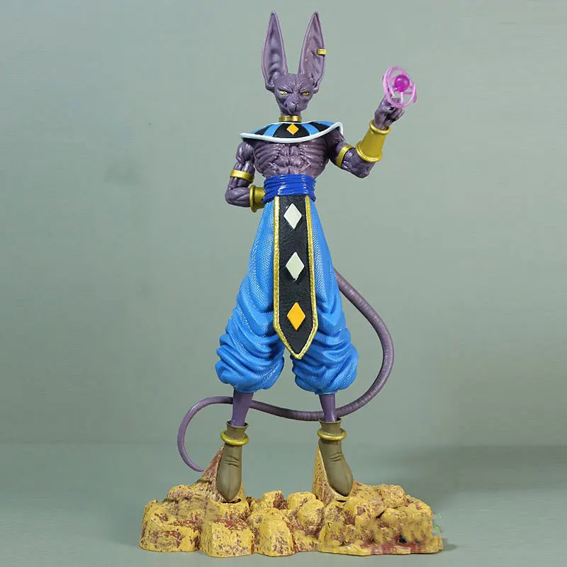 

In Stock 30cm Anime Dragon Ball Z Beerus Figure Super God of Destruction Figures Collection Model Toy For Children Gifts