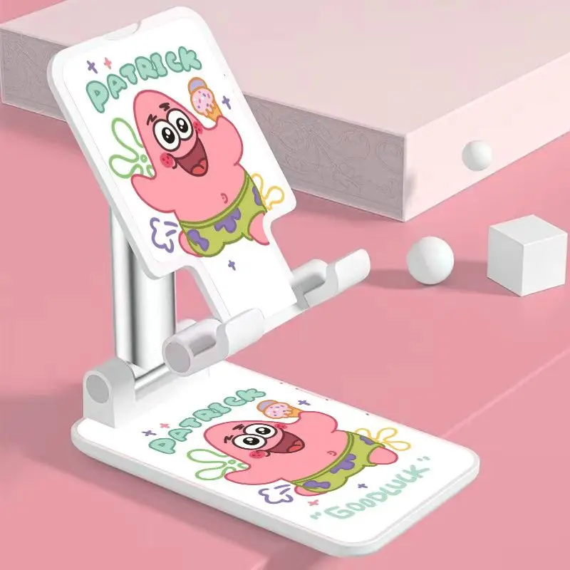 Новый регулируемый складной держатель для телефона SpongeBob Patrick Star: многофункциональная выдвижная подставка для просмотра ТВ (art.: 3920d8fa77cfe) - 3920d8fa77cfe