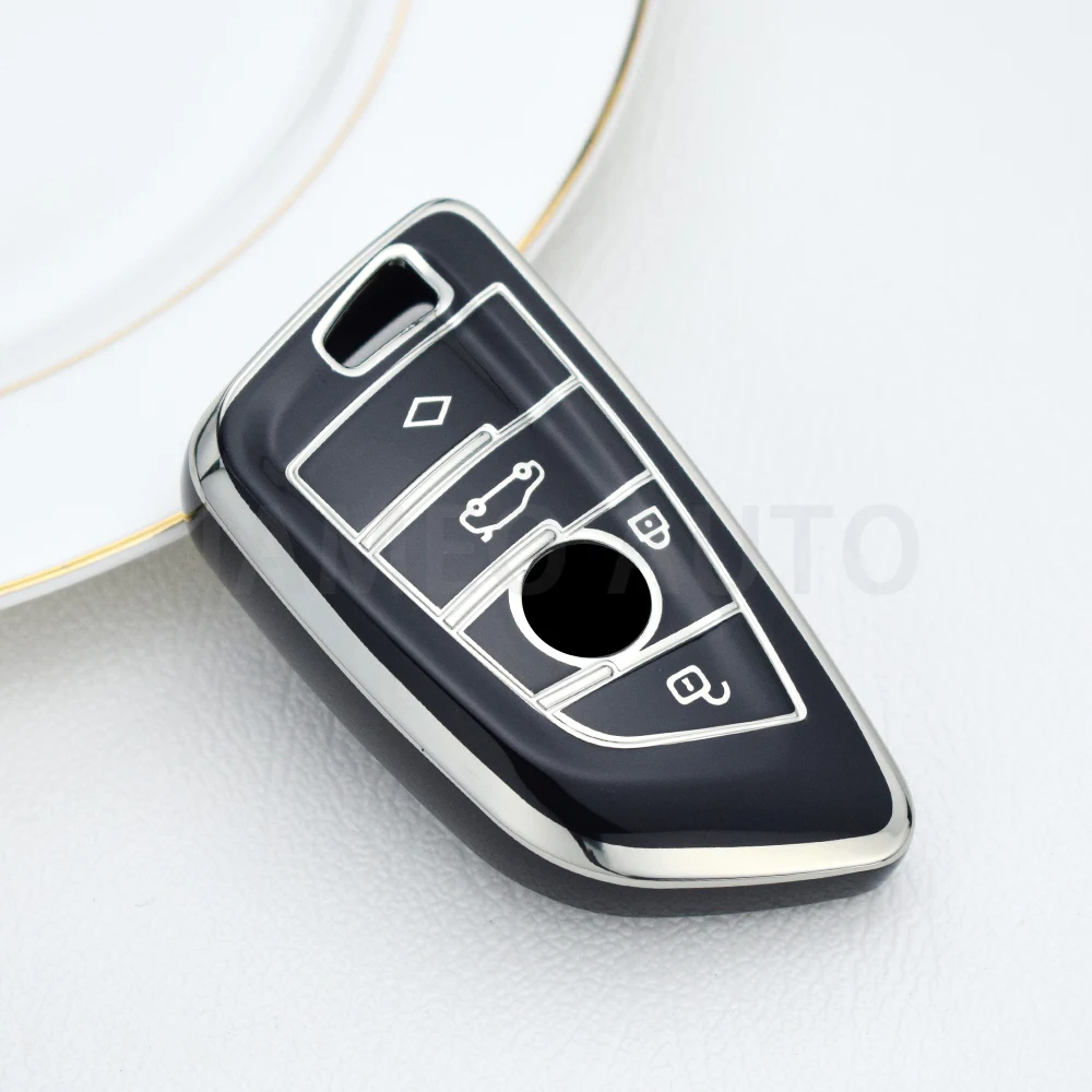 

Для BMW X1 X3 X5 X6 X7 1 3 5 6 7 серии G20 G30 G11 F15 F16 G01 G02 F48 Чехол из ТПУ для автомобильного дистанционного ключа, чехол, брелок без ключа