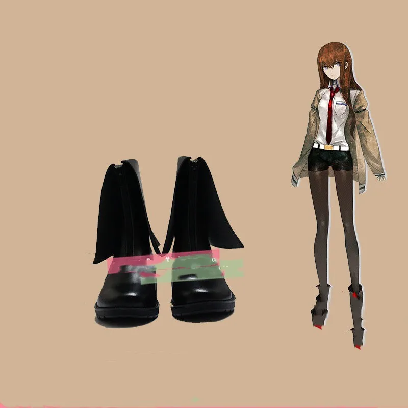 Обувь для косплея SteinsGate Cos Makise Kurisu холщовая Модная Повседневная Мужская и Женская