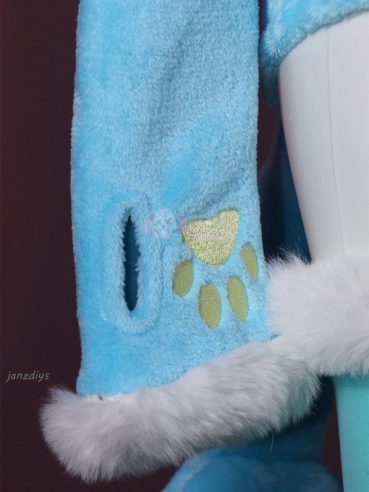 Костюм для косплея из аниме Vaporeon женские пикантные фланелевые гольфы костюм