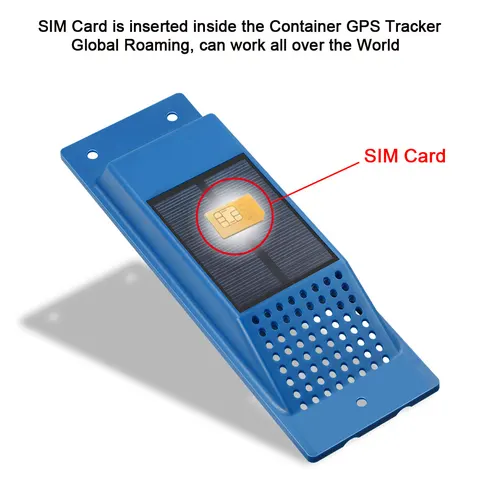 Устройство отслеживания 4G GPS с большой батареей 12000 мАч, датчик двери, SIM-карта для контейнера прицепа