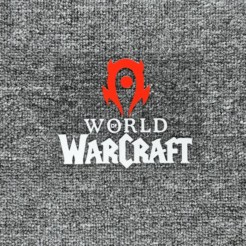 

Автомобильные наклейки WOW World Of Warcraft, отражающие украшения для лобового стекла, багажника, бампера, мотоцикла, ноутбука Ipad D2
