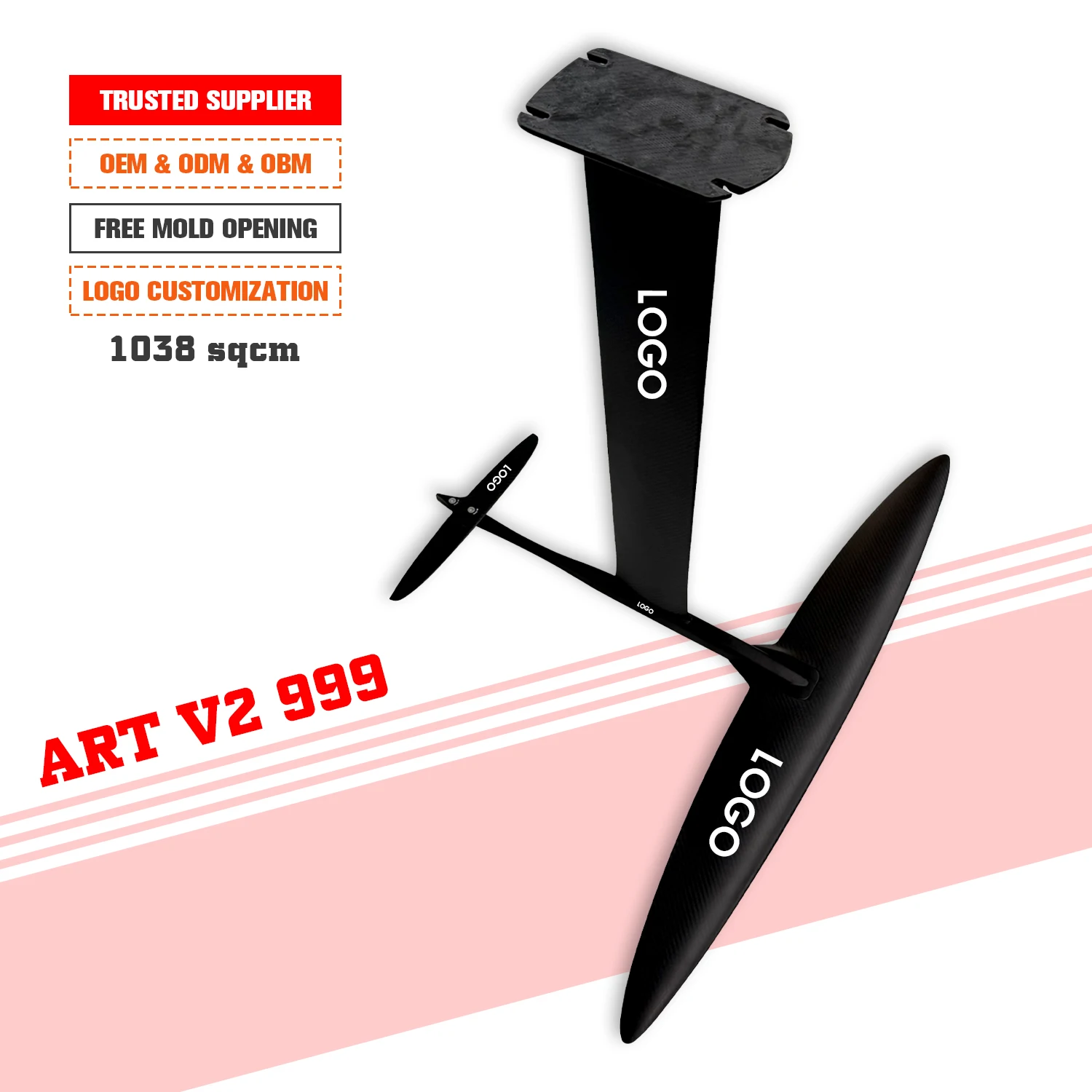 Высокопроизводительная доска для серфинга из углеродного волокна 999v2 1038sqcm