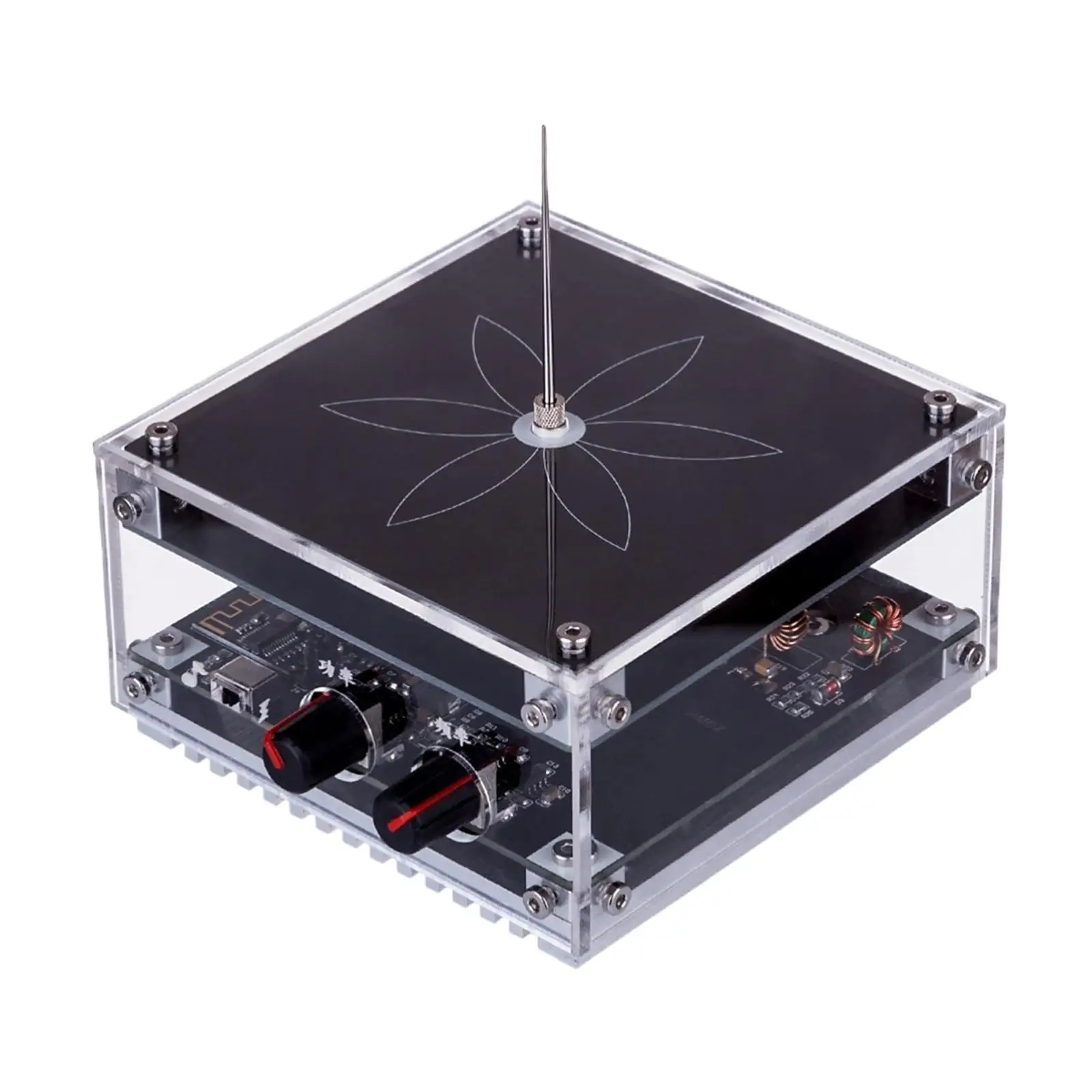 

10cm Lightnings Music Coil musical Test Device Electric Power Toy Electronic Artificial lightnings Toy science Experiment