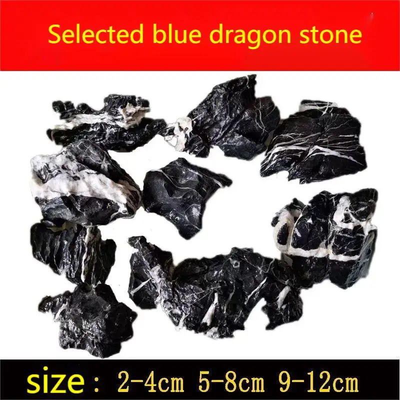 10Pcs Qinglongshi Small Pickling Selected Micro Grass Tank Landscape Stone Natural Moss Tank Mini Ornaments Small Rockery Stone