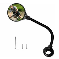 bicycle rearview mirror wide range adjustable rear view mirror for bicycle electric motorcycle reflector mtb cycling accessories